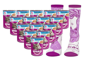 Whiskas Adult tuńczyk w galaretce 24x400g