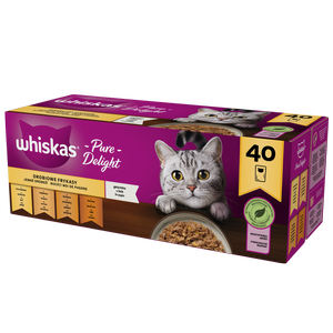 Whiskas Drobiowe Frykasy w galaretce 120x85g 