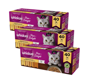 Whiskas Drobiowe Frykasy w galaretce 120x85g 