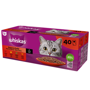 Whiskas Klasyczne Posiłki w sosie 120x85g