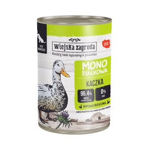 Wiejska Zagroda Adult Mono z kaczką 400g