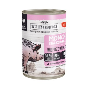 Wiejska Zagroda Adult Mono z wieprzowiną 400g